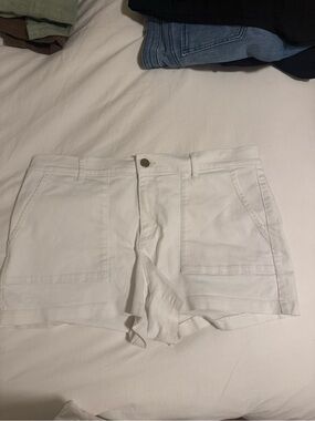 Women's White Shorts